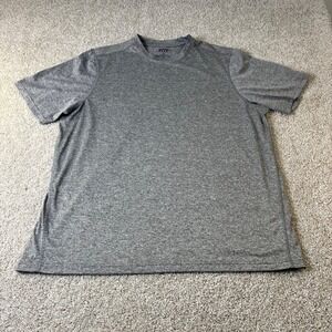 Rugged Wear RW Activewear T-Shirt Moisture Wicking Athletic Gray XL‎
